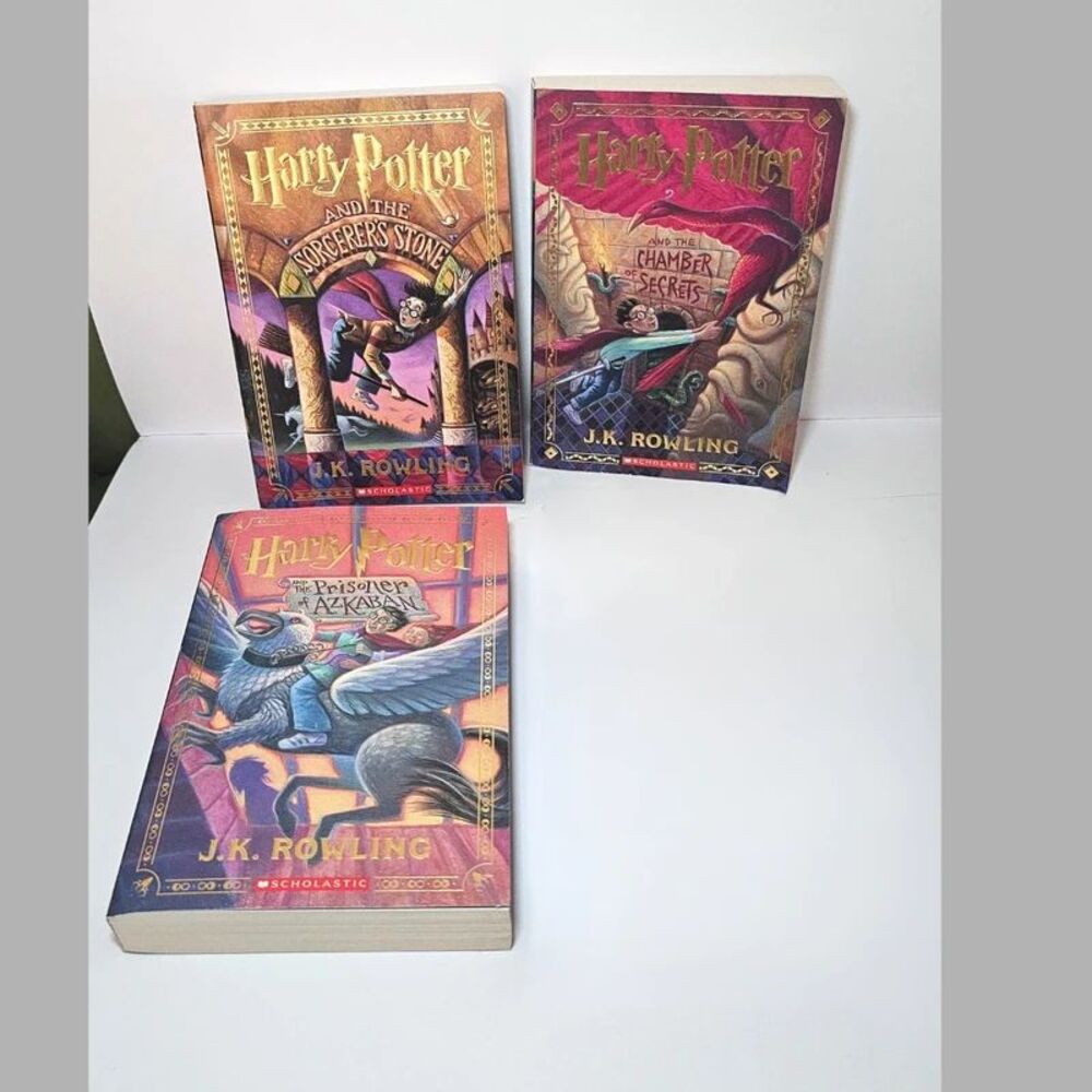 Harry Potter Paperback Book Set #1-3